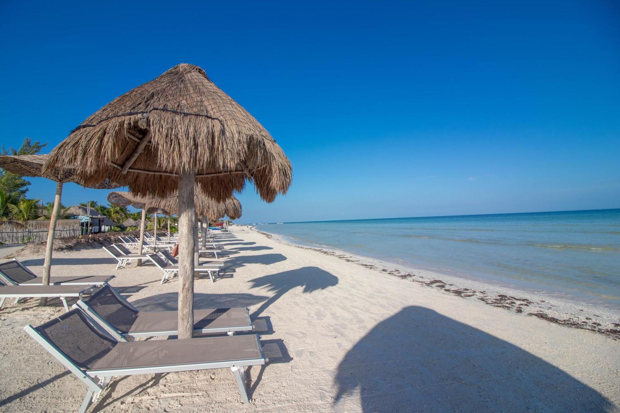 My Blue Hotel Holbox Exterior foto Beach in Tulum