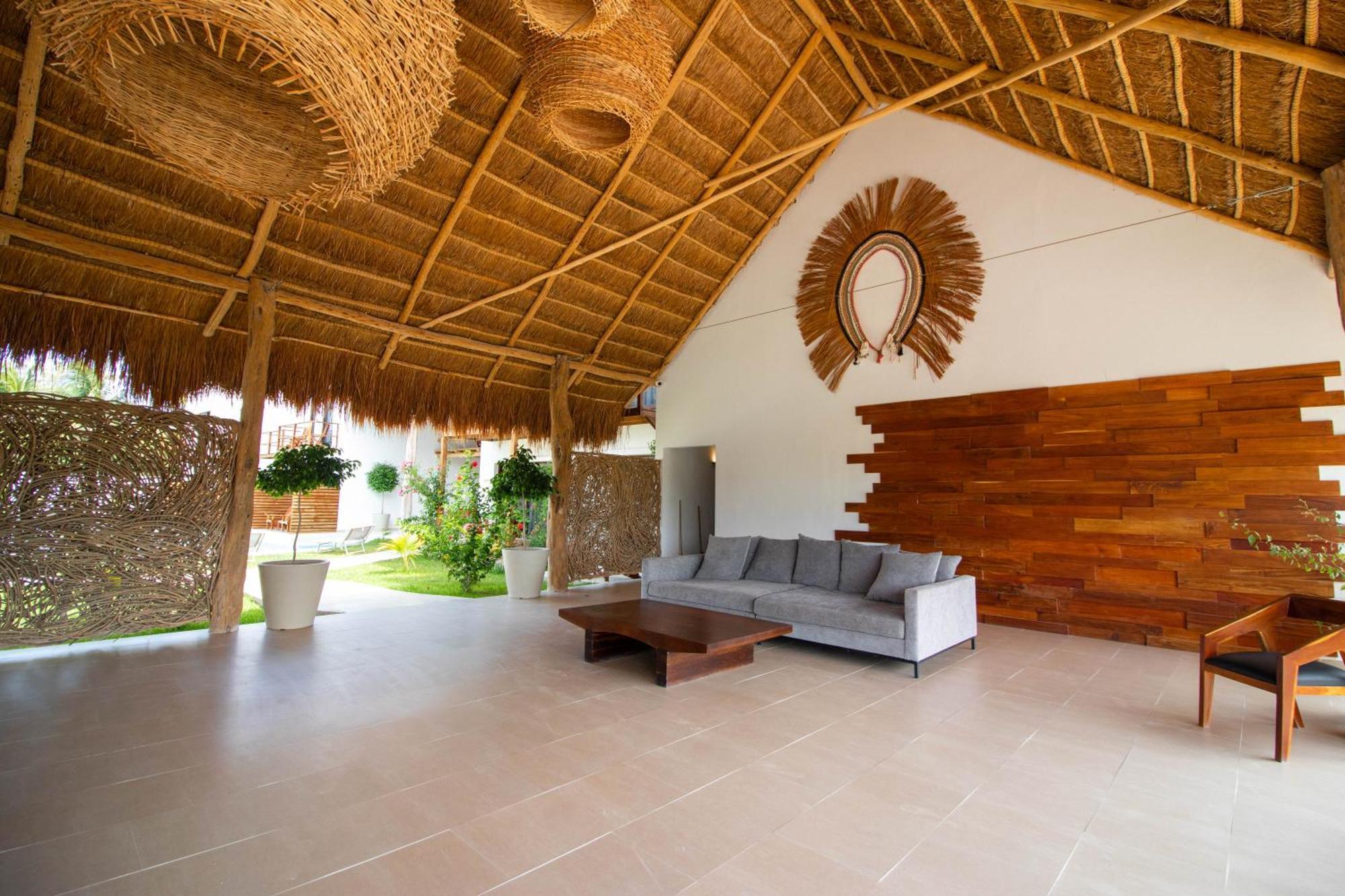 My Blue Hotel Holbox Exterior foto Interior of the hotel